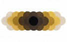 OPTICAL FLOWER tappeto 87 x 300