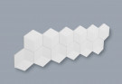 WALLPANELS 3D IN POLIURETANO AD ALTA DENSITA' 
