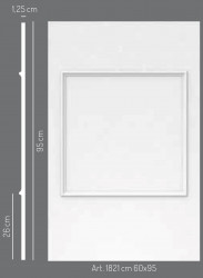 BOISERIE IN GESSO CM. 60