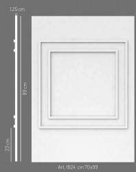 BOISERIE IN GESSO CM. 70