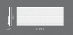 BATTISCOPA IN GESSO