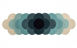 OPTICAL FLOWER tappeto 87 x 300