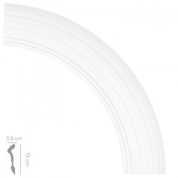MEZZO ARCO IN GESSO 