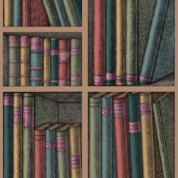EX LIBRIS FORNASETTI CARTA DA PARATI