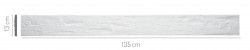 PANNELLO DECORATIVO TRIDIMENSIONALE IN GESSO