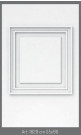 BOISERIE IN GESSO CM. 50