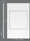 BOISERIE IN GESSO CM. 60