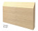 BATTISCOPA IN LEGNO